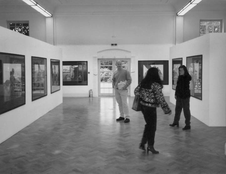 Divine Facade 100 years of Cinema, Abul Kalam Azad's group show at France 1995