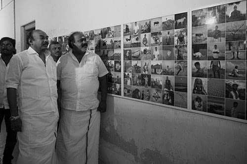 Men-of-Pukar-Exhibition_visitors_arjun-(15) 100 years of Cinema, Abul Kalam Azad's group show at France 1995