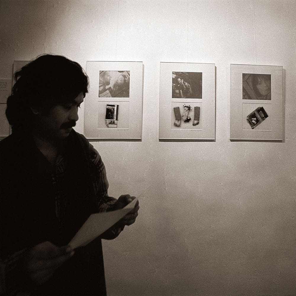 Cine cést ne’ 100 years of Cinema, Abul Kalam Azad's group show at France 1995